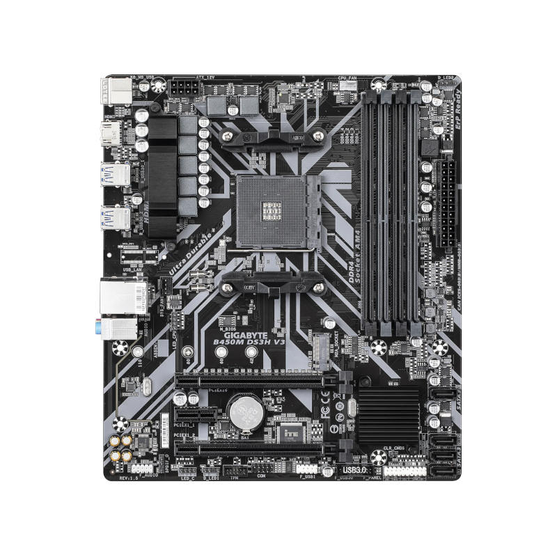 Gigabyte B450M DS3H V3 Motherboard