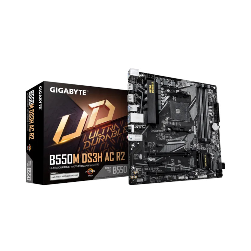 Gigabyte B550M DS3H AC R2 Motherboard Gigabyte B550M DS3H AC R2 Motherboard