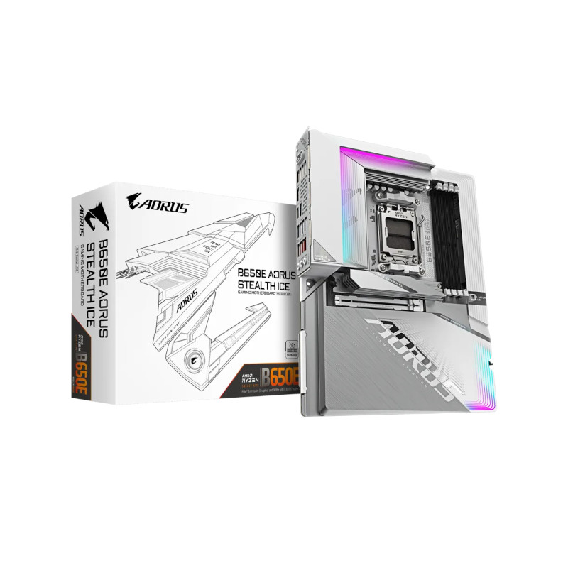 Buy Gigabyte B650E Aorus Stealth Ice Motherboard at Best Price in