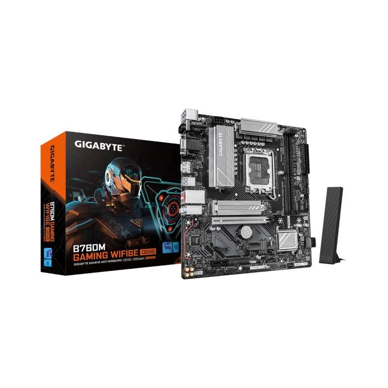 Gigabyte B760M Gaming WIFI6E GEN5 Motherboard Gigabyte B760M Gaming WIFI6E GEN5 Motherboard