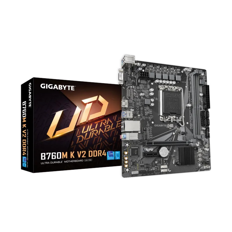 Gigabyte B760M K V2 DDR4 Motherboard Gigabyte B760M K V2 DDR4 Motherboard