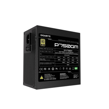 Gigabyte P750GM 80 Plus Gold Fully Modular Power Supply Gigabyte P750GM 80 Plus Gold Fully Modular Power Supply