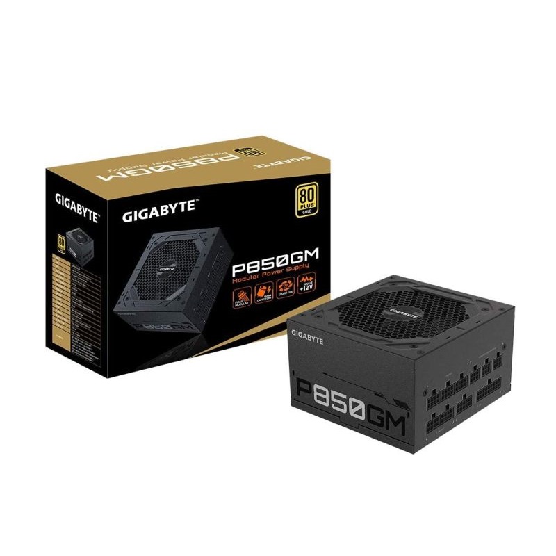 Gigabyte P850GM 80+ Gold Modular Power Supply Gigabyte P850GM 80+ Gold Modular Power Supply
