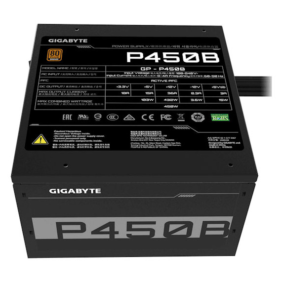 Gigabyte P450B 80 + Bronze Power Supply