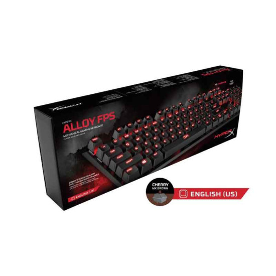 HyperX Alloy FPS Mechanical Gaming Keyboard - Brown