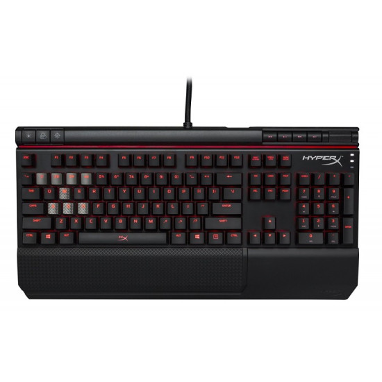 HyperX Alloy Elite Mechanical Gaming Keyboard, Cherry MX Red, Red LED