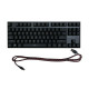 HyperX Alloy FPS Pro Tenkeyless Mechanical Gaming Keyboard, Cherry MX Red, Red LED