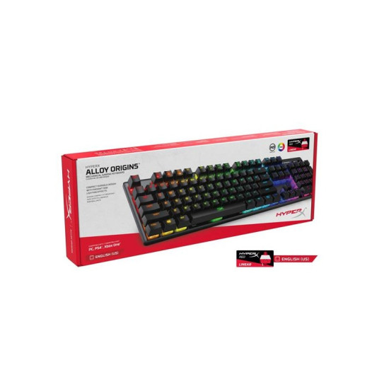 HyperX Alloy Origins Mechanical Gaming Keyboard - Red Switches
