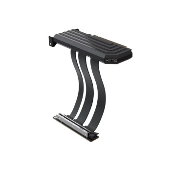 Hyte PCIe 5.0 Hyper Riser Cable - Pitch Black