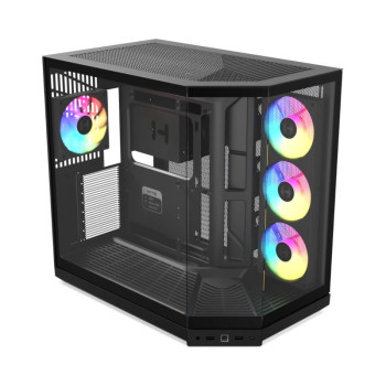 Hyte Y50 RGB MId-Tower Gaming Cabinet - Pitch Black