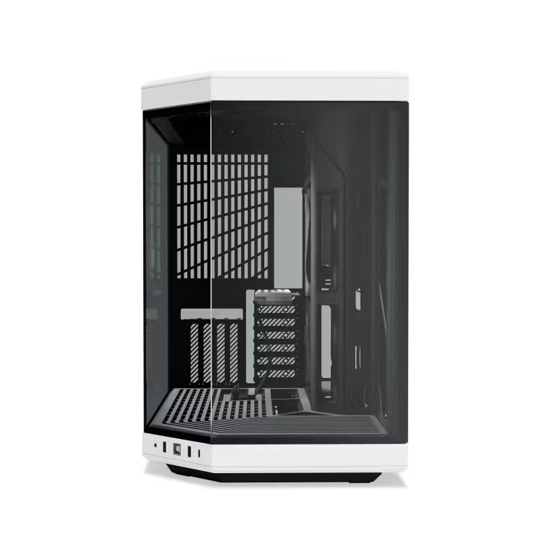 HYTE Y70 Panda Case (CS-HYTE-Y70-BW) – Dual-Chamber ATX Case with Panoramic Tempered Glass