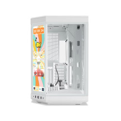 Hyte Y70 Touch Infinite MId-Tower Gaming Cabinet - Snow White Hyte Y70 Touch Infinite MId-Tower Gaming Cabinet - Snow White