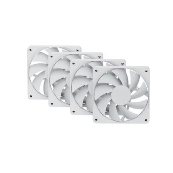 Hyte FA12 Cabinet Fan (Four Pack) - Snow White