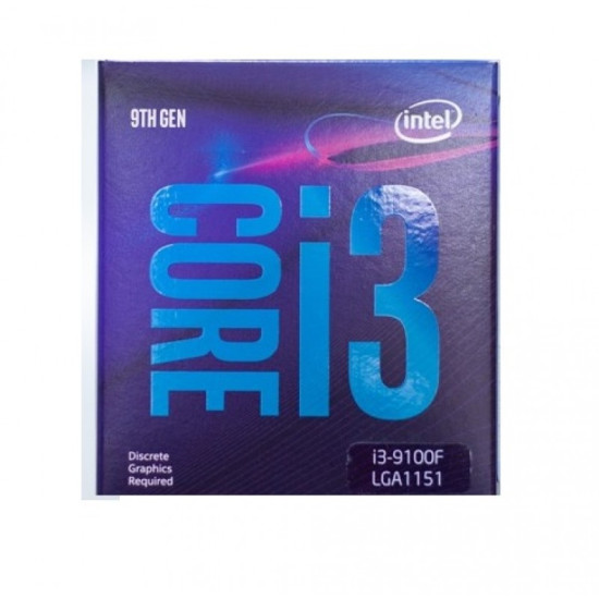 Intel Core i3-9100F Processor (6M Cache, up to 4.20 GHz)
