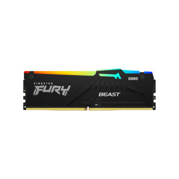 Kingston Fury Beast RGB 64GB (2x32GB) 6000MHz DDR5 CL30 RAM - Black