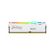 Kingston Fury Beast RGB 32GB (2x16GB) 6000MHz DDR5 CL30 RAM - White Kingston Fury Beast RGB 32GB (2x16GB) 6000MHz DDR5 CL30 RAM - White