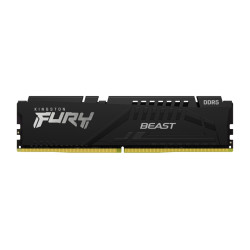Kingston Fury Beast 16GB (1x16GB) 6000MHz DDR5 CL36 RAM - Black