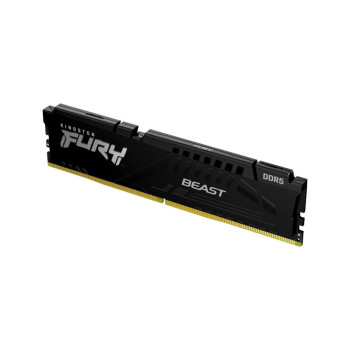 Kingston Fury Beast 32GB (1x32GB) 6000MHz DDR5 CL36 RAM - Black
