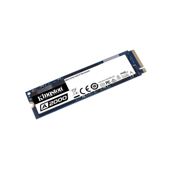 Kingston A2000 500GB PCIe Gen3 NVMe M.2 SSD