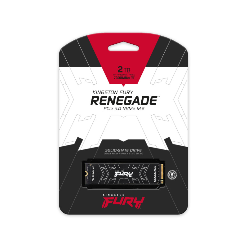 Kingston Fury Renegade 2TB PCIe Gen4 NVMe M.2 SSD