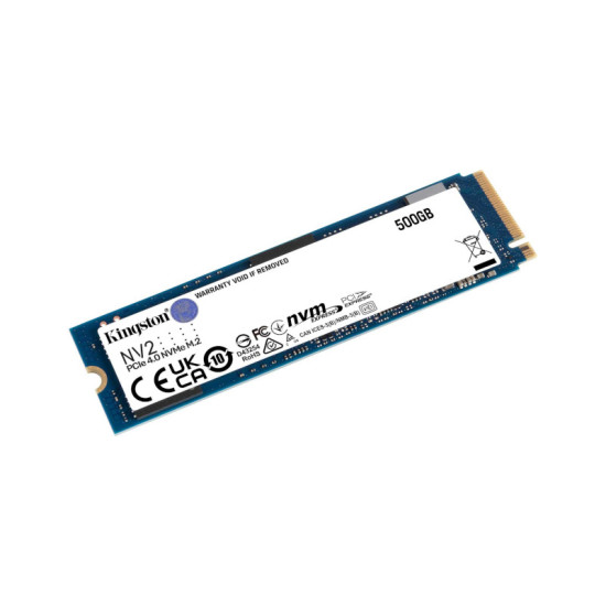 Kingston NV2 500GB PCIe Gen4 NVMe M.2 SSD