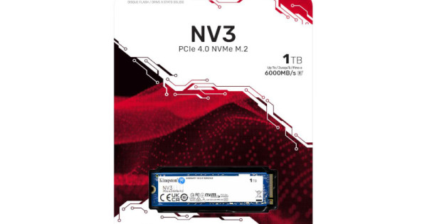 Buy Kingston NV3 1TB PCIe 4.0 NVMe SSD at Best Price in India only