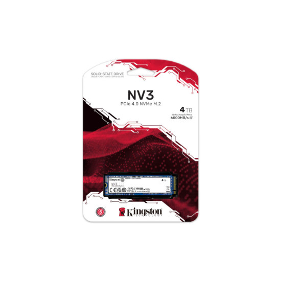 Buy Kingston NV3 4TB PCIe Gen4 NVMe SSD at Best Price in India
