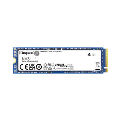 Kingston NV3 4TB PCIe Gen4 NVMe M.2 SSD
