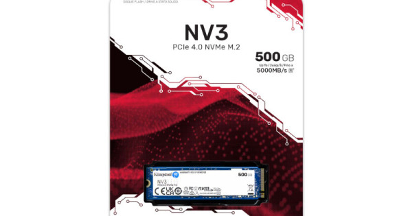 Kingston NV3 500GB SSD 新品未使用 2枚セット Kingston NV3 500GB M.2 2230 NVMe SSD | Up to 5000MB/s
