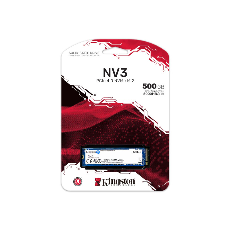 Buy Kingston NV3 500GB PCIe 4.0 NVMe SSD at Best Price in India
