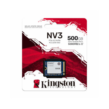 Kingston NV3 500GB PCIe Gen4 NVMe M.2 2230 SSD