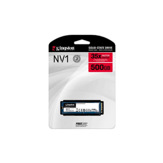 Kingston NV1 500GB NVMe PCIe SSD