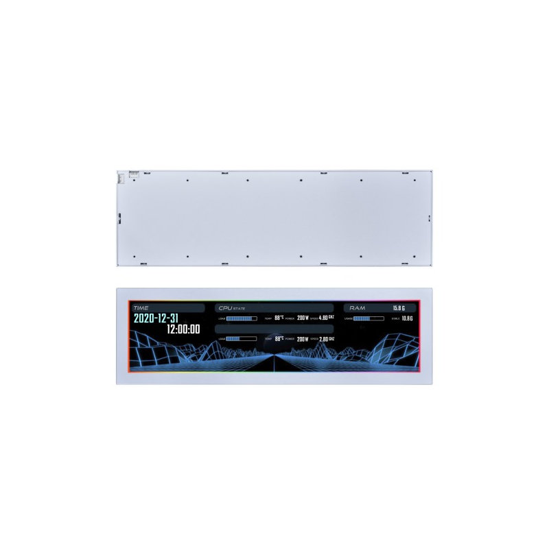 Lian Li 8.8 Inch Universal Screen - White