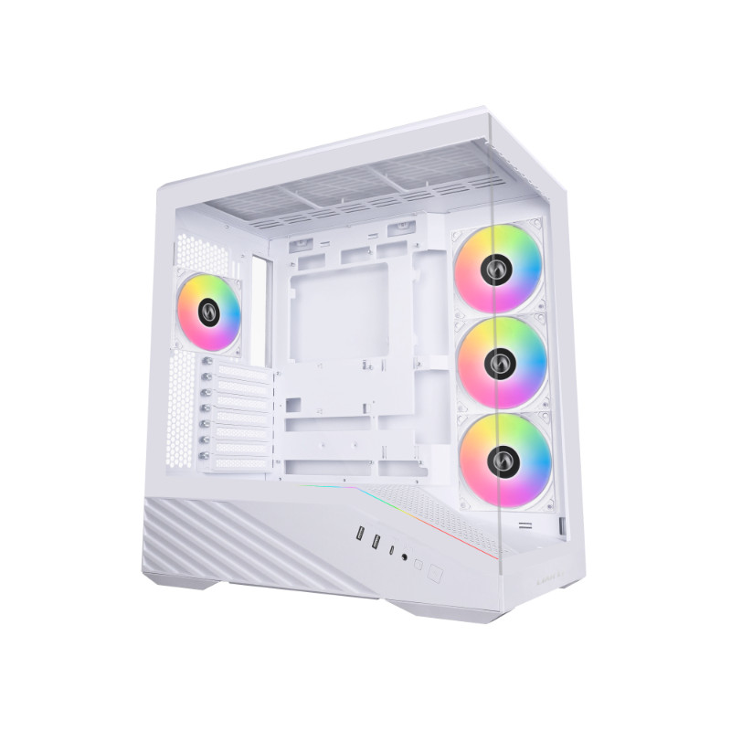 Lian Li Vector V100 Mid-Tower Cabinet – White Lian Li Vector V100 Mid-Tower Cabinet – White
