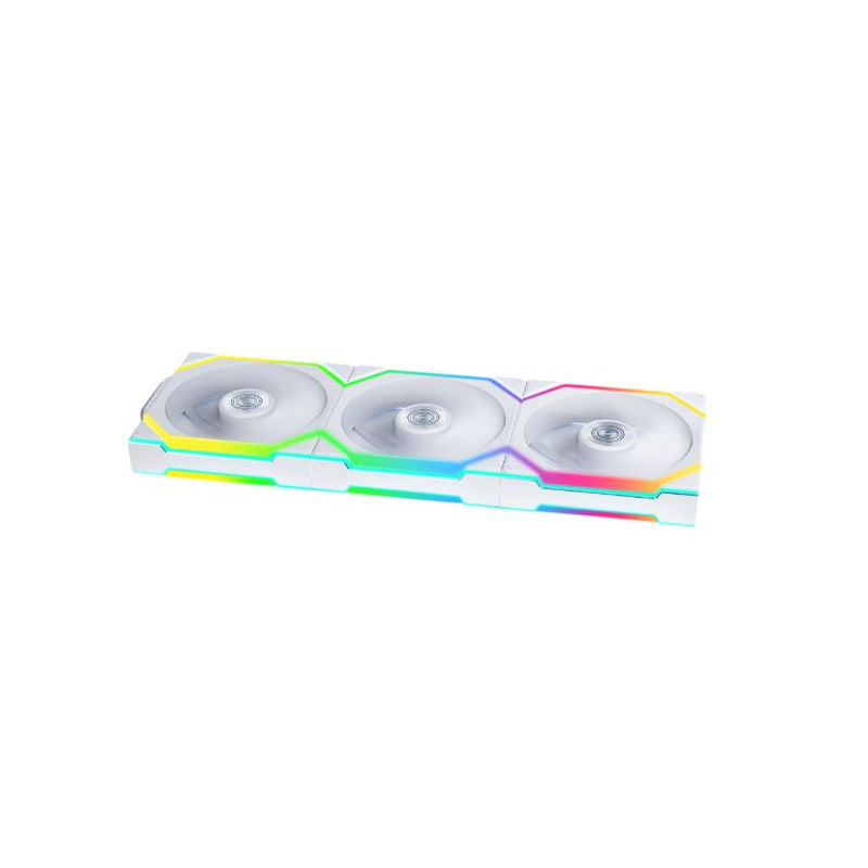Lian Li Uni Fan SL Wireless 120 120mm Case Fan Triple Pack - White
