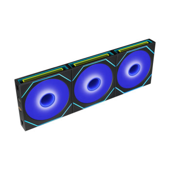 Lian Li Uni Fan SL-INF Flex 120mm Reverse Case Fan (3-Pack) - Black