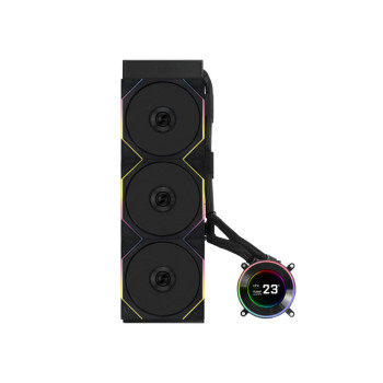 Lian Li Hydroshift II LCD-C 360TL Liquid CPU Cooler - Black