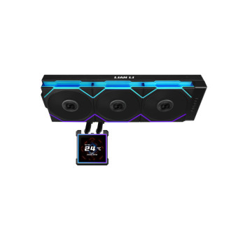 Lian Li Hydroshift II LCD-S 360TL Liquid CPU Cooler - Black