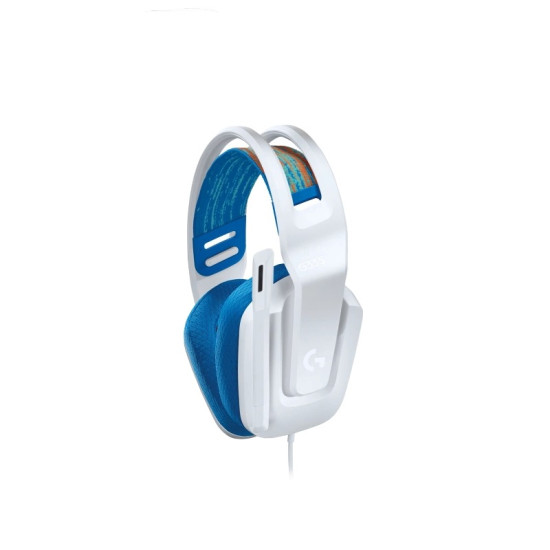 Logitech G335 Wired Gaming Headphone - White