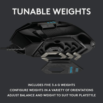 Logitech G502 Hero High Performance Gaming Mouse Logitech G502 Hero High Performance Gaming Mouse