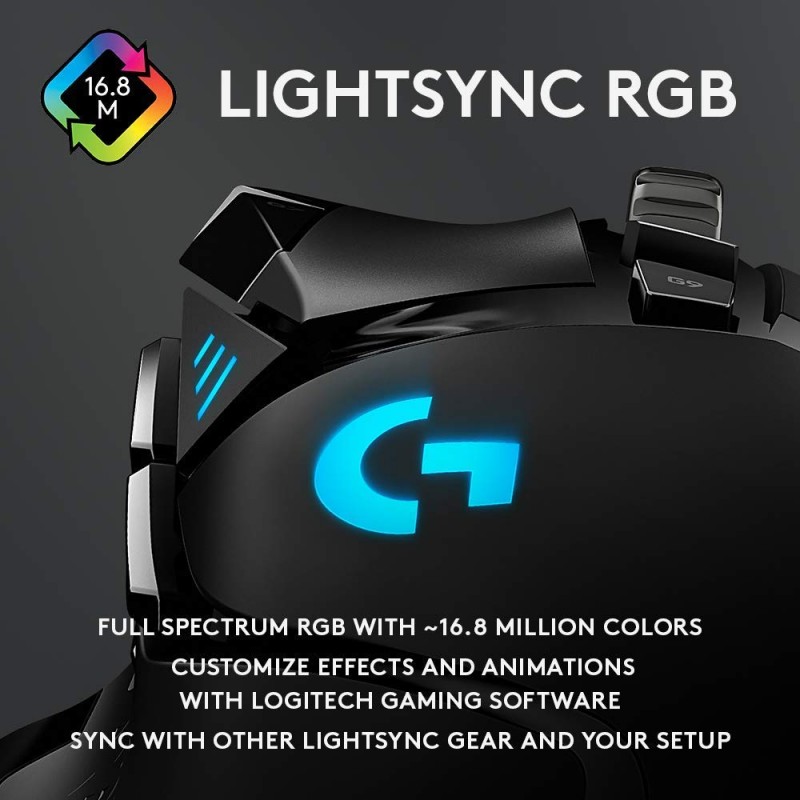 Logitech G502 Hero High Performance Gaming Mouse Logitech G502 Hero High Performance Gaming Mouse