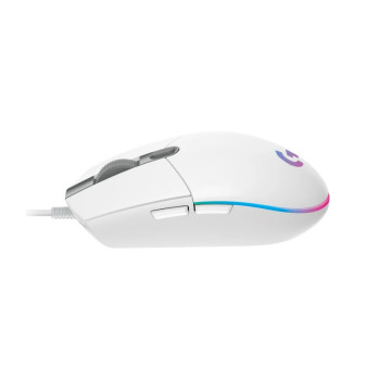 Logitech G203 Lightsync Gaming Mouse - White