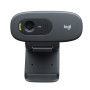 Logitech C270 HD Webcam - Dark Grey