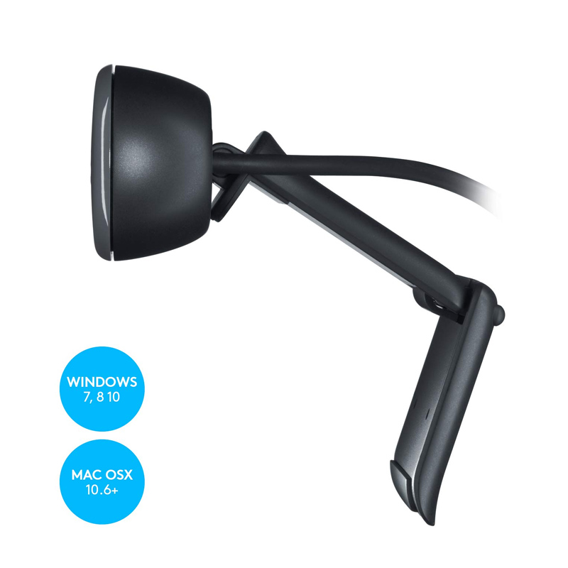Logitech C270 HD Webcam - Dark Grey Logitech C270 HD Webcam - Dark Grey