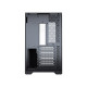 Phanteks MetallicGear NEO QUBE D-RGB Mid Tower Tempered Glass Cabinet - Black