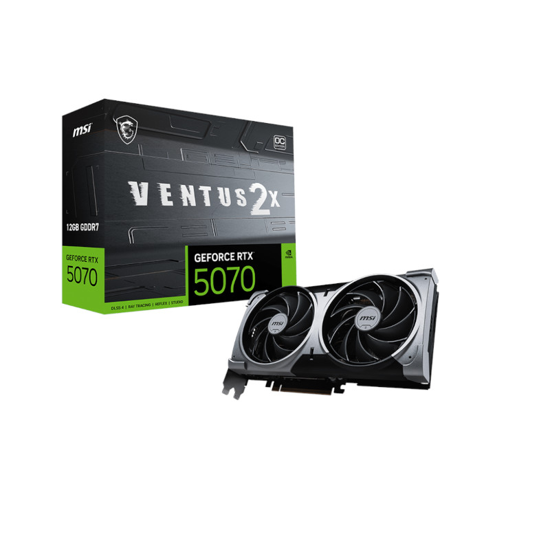 MSI GeForce RTX 5070 Ventus 2X OC 12GB GDDR7
