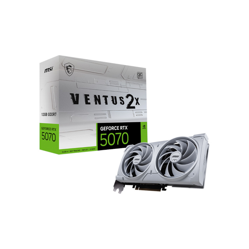 MSI GeForce RTX 5070 Ventus 2X OC White 12GB GDDR7