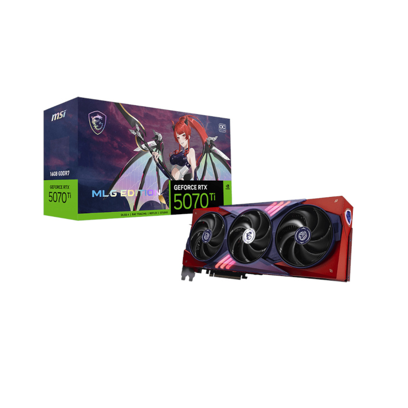 MSI GeForce RTX 5070 Ti MLG Edition OC 16GB GDDR7