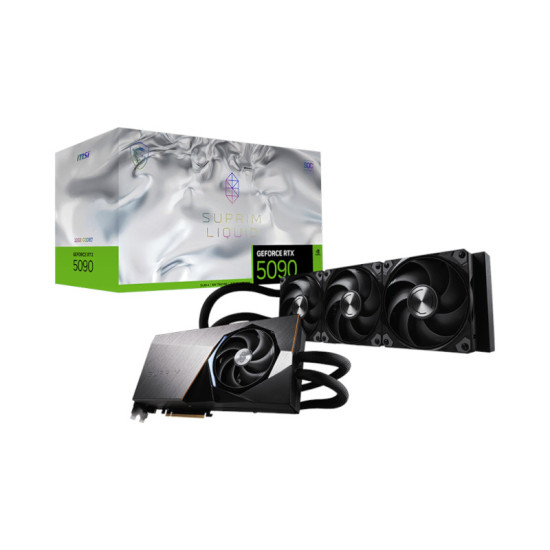 グラフィックボード・グラボ・ビデオカード MSI GeForce RTX 5090 SUPRIM Liquid Buy MSI GeForce RTX 5090 Suprim Liquid SOC 32GB GDDR7 Graphics