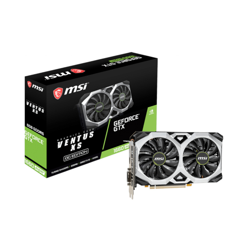Buy MSI GeForce GTX 1660 Super Ventus XS OCV1 GDDR6 GRaphics Card